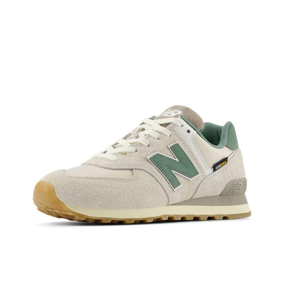 NWT New Balance 574 V2 Unisex Sneaker Calcium/New Spruce Men 10 / Women 11.5